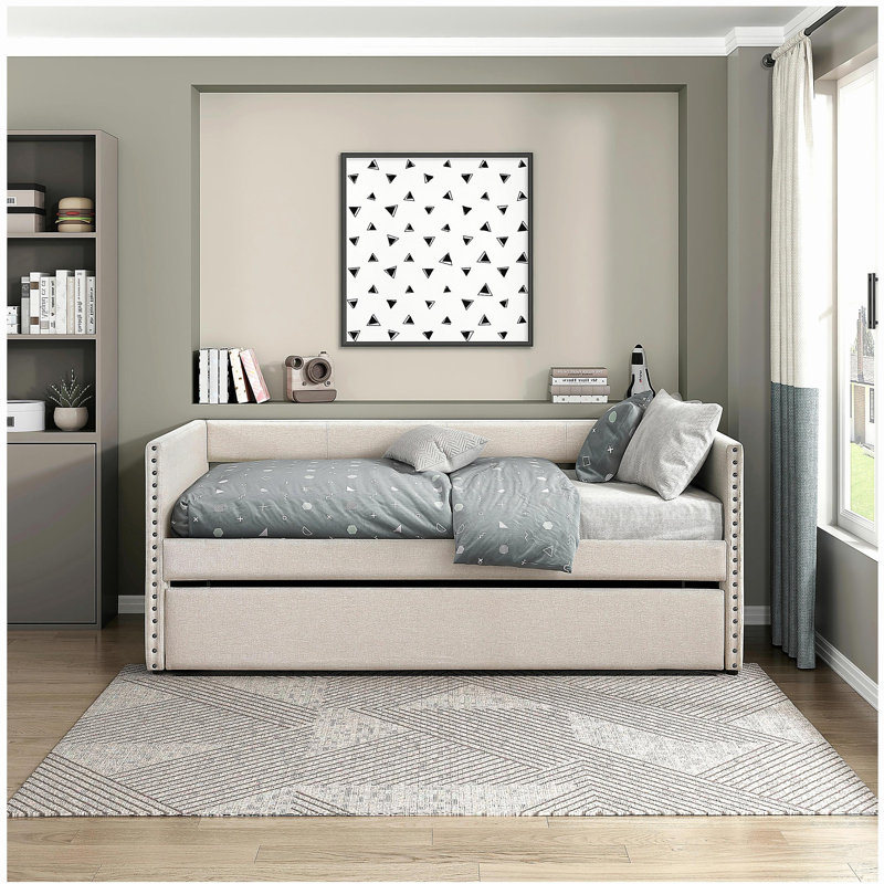 Lit de jour Modern, Beige