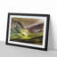 Mountains of Glencoe in Scotland in Abstract - Picture Frame Graphic Art Print on MDF-55727541-55727543
