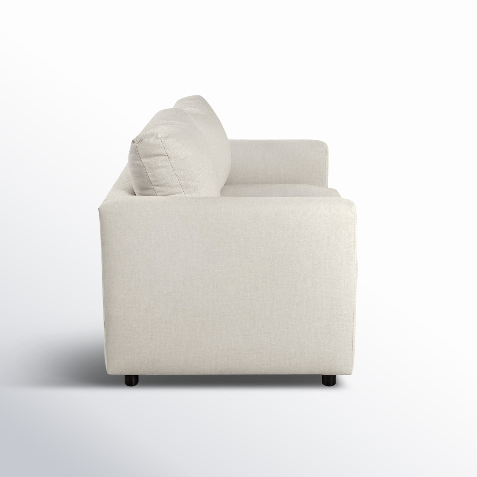 Godwin 53'' Upholstered Sofa, Drusky Ivory Sustain® Basketweave