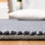 Tapis gris foncé en laine touffeté à la main Almus-341968723