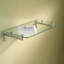 Sine Hotel Rectangle Glass Accent Shelf-59715640-33402689