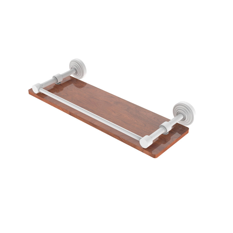Beresford Bracket Shelf, Matte White, 3" H x 16" W x 5" D
