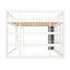 Solid Wood Loft Bed-1343713734-1343713735