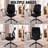 Ergonomic Office Chair with 3D Armrest, Breathable Mesh Computer Chair with Adjustable Backrest, Desk Chair with Thickened Cushion for Home Office & Commercial Use-2044216846
