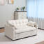 Canapé-lit avec poches de rangement et 2 coussins-484331364