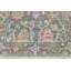 Tapis bleu sarcelle multicolore Oushak-2080174930