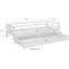 Hongyu Solid Wood Daybed with Trundle-41069013