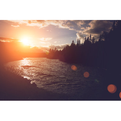 Norvege Wilderness Sunset par Alexsl