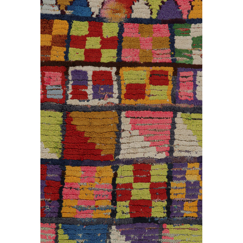 One-of-a-Kind 4'3" x 5'10" Hand Knotted Area Rug
