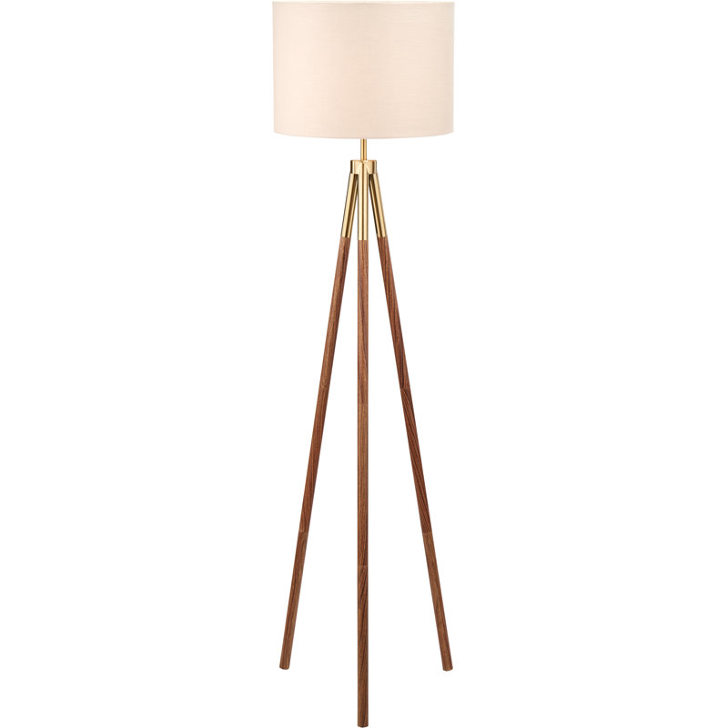 158cm Tripod Floor Lamp, Cream