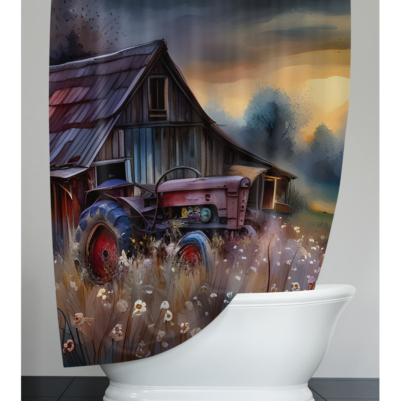 Rideau de douche Connel, H 72 po x l 70 po