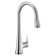 Sinema High Arc Pull Down Single Handle Kitchen Faucet with Power Boost and Reflex