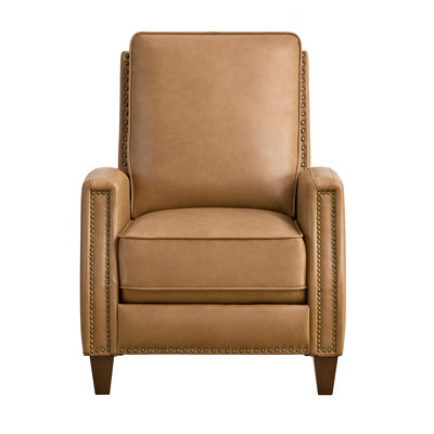 Bracking Upholstered Manual Push Back Recliner
