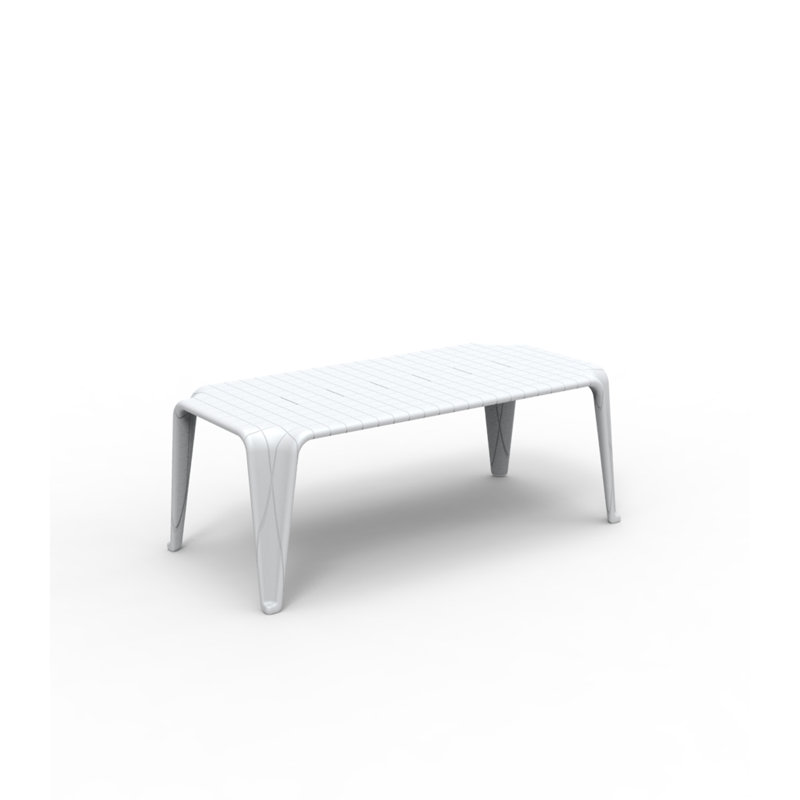 Plastic Side Table, Ice