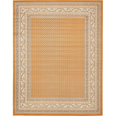 Tapis orange Wingate