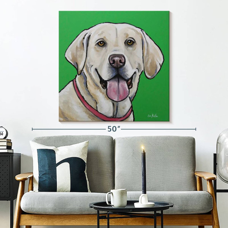 Crowle Lab Summer, 33" H x 33" W