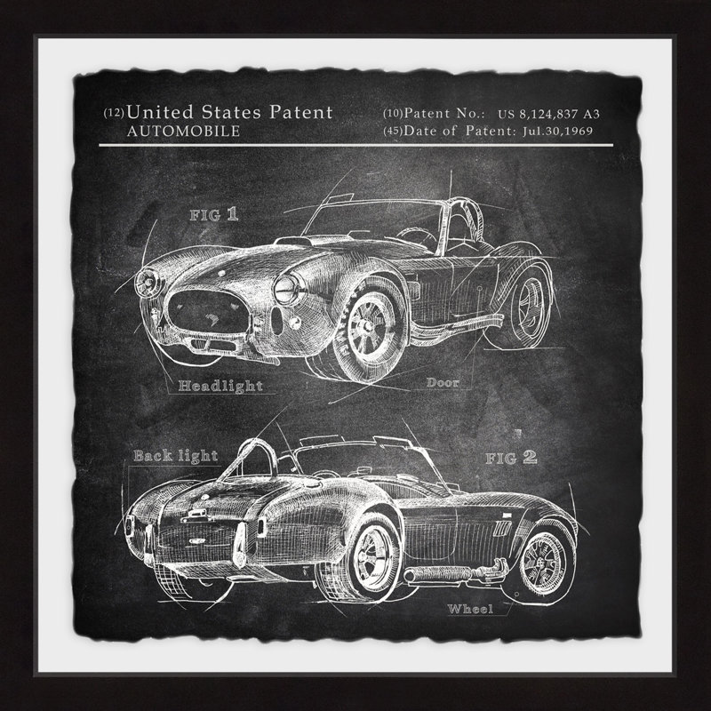 "Shelby Cobra" par Marmont Hill - "Peinture", H 32 po x l 32 po x P 1,5 po