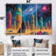 Cosmic Wanderer Crystal Pillars - Space Landscape, ensemble de reproductions d'art mural-1292683637-1292683639