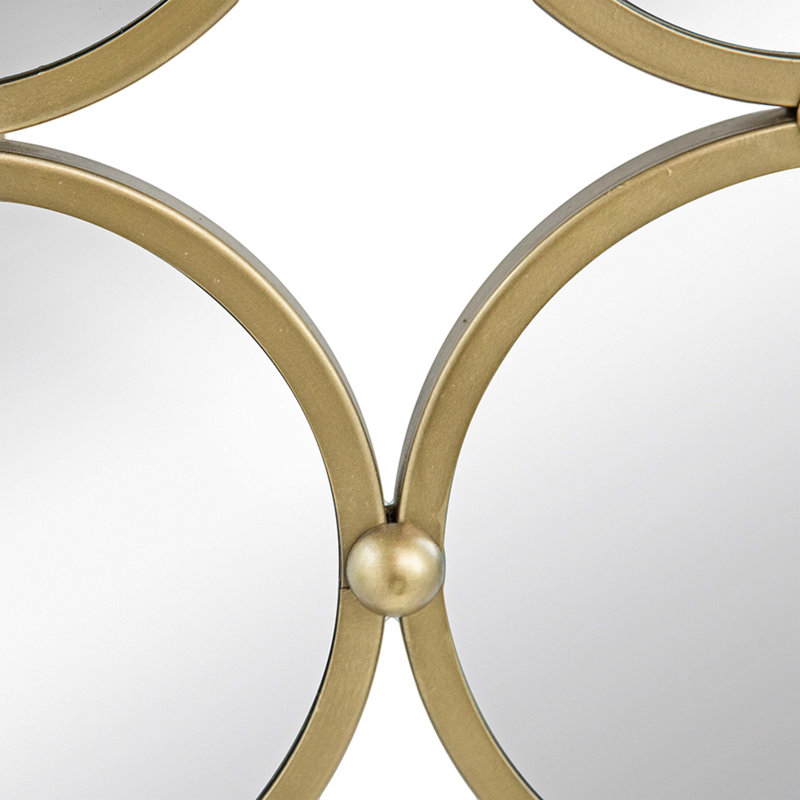 27,2 po de miroir décoratif contemporain de style minimaliste pour chambre à coucher