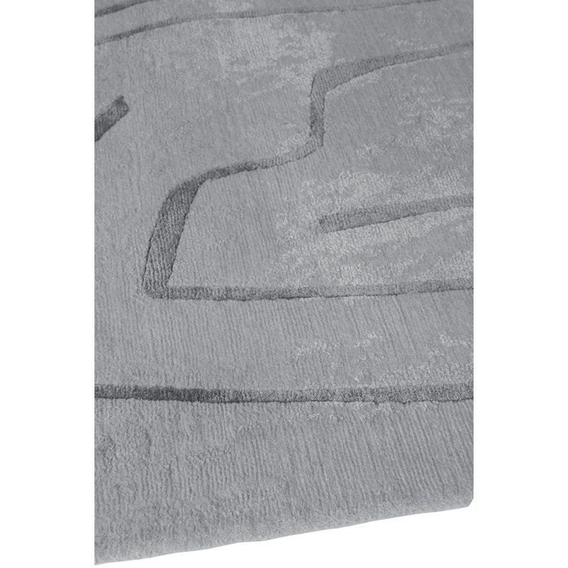 Kelly Wearstler Tableau Blue Smoke Area Rug, Rectangle 10' x 14'