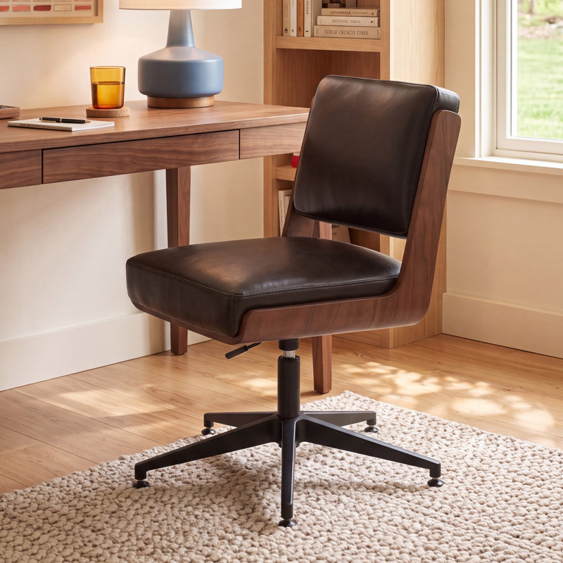 Matarranz Genuine Leather Task Chair
