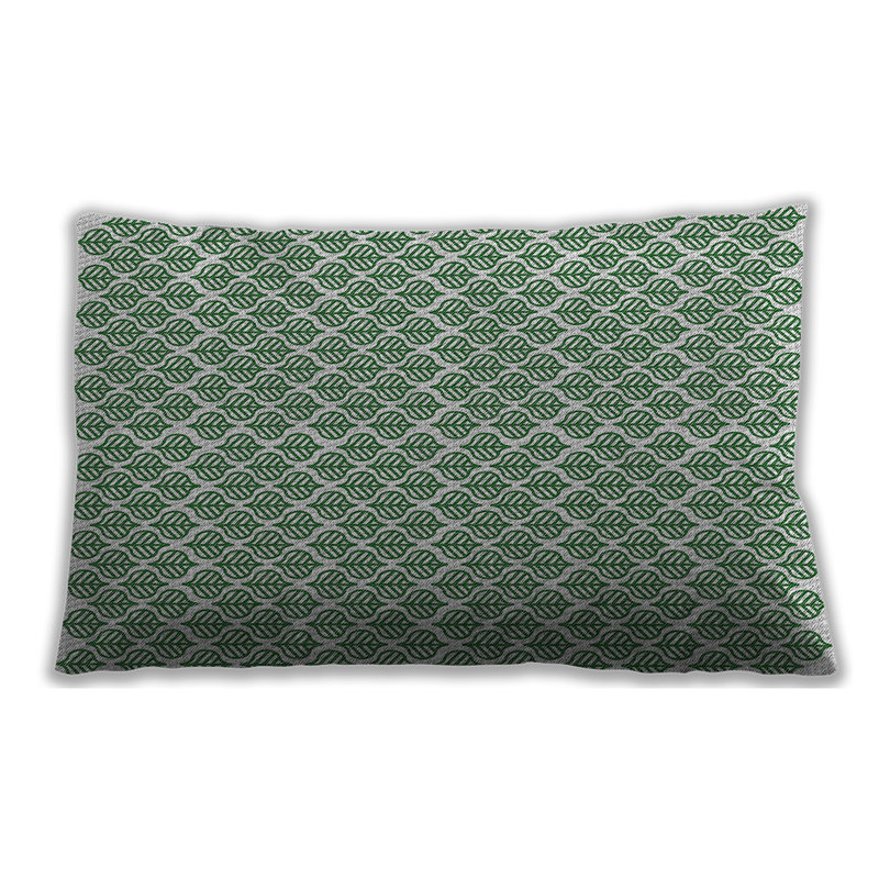 Floral Throw Pillow, Microsuede