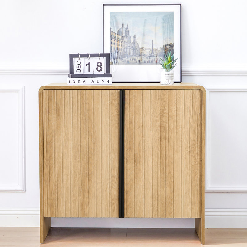 2-Door Accent Cabinet, Yellow