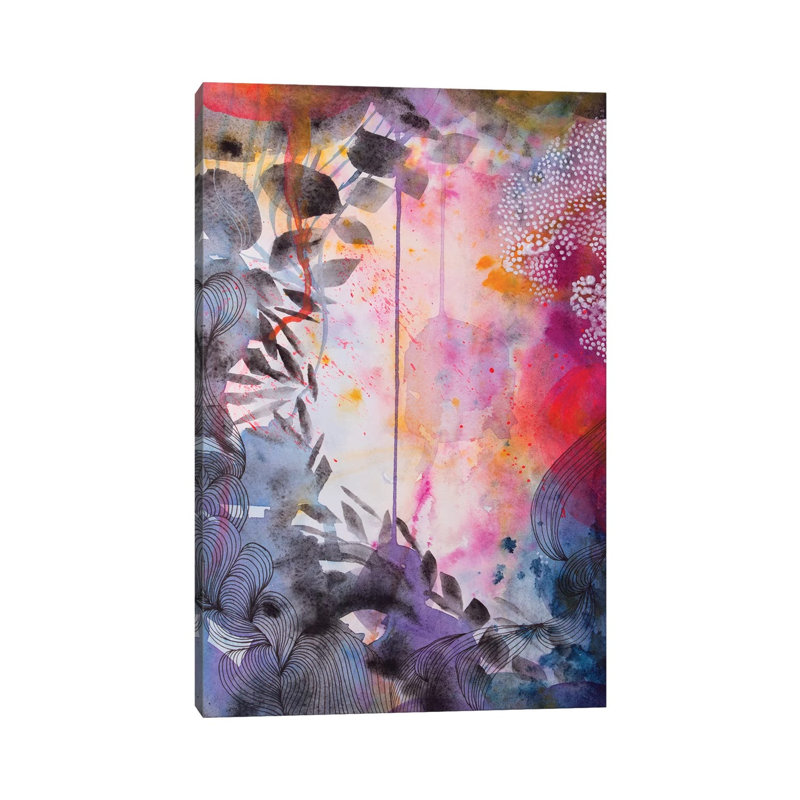 The Garden At Dusk by Helen Wells - Wrapped Canvas Print, 66.04 cm H x 45.72 cm W x 3.175 cm D