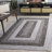Burgan Woven Performance Machine Washable Performance Chevron Indoor/Outdoor Area Rug-405196610