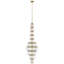 Waterford Killarney 19" Layered Entry Chandelier with Clear Crystal-1410058101