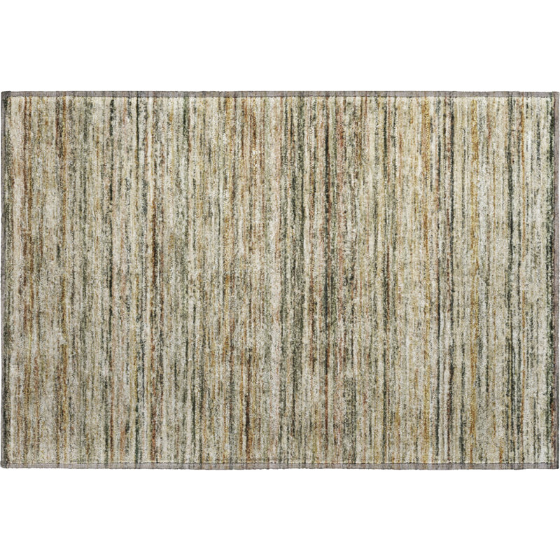 Premium Machine Washable Barry AMF1239 Stripes Rug, Rectangle 1'8" x 2'6"
