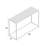 Kressley 48'' Stone Top Console Table
