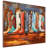 Unframed Painting on Metal