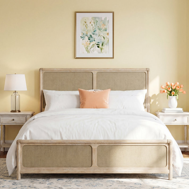 Paislee Woven Bed, King