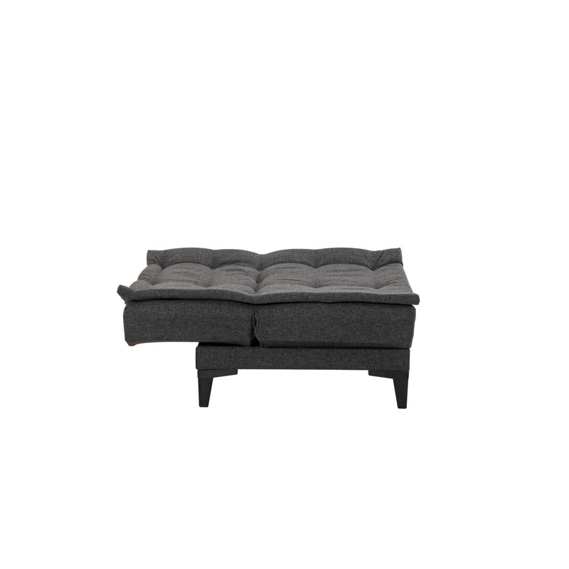Markwich 3 Piece Fold Out Sofa Set, Anthracite
