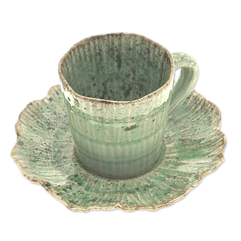 Tasse et soucoupe en céramique Novad