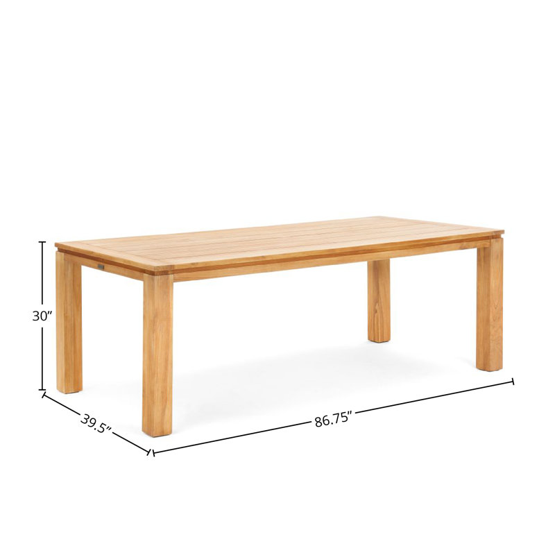 Outdoor Teak Dining Table
