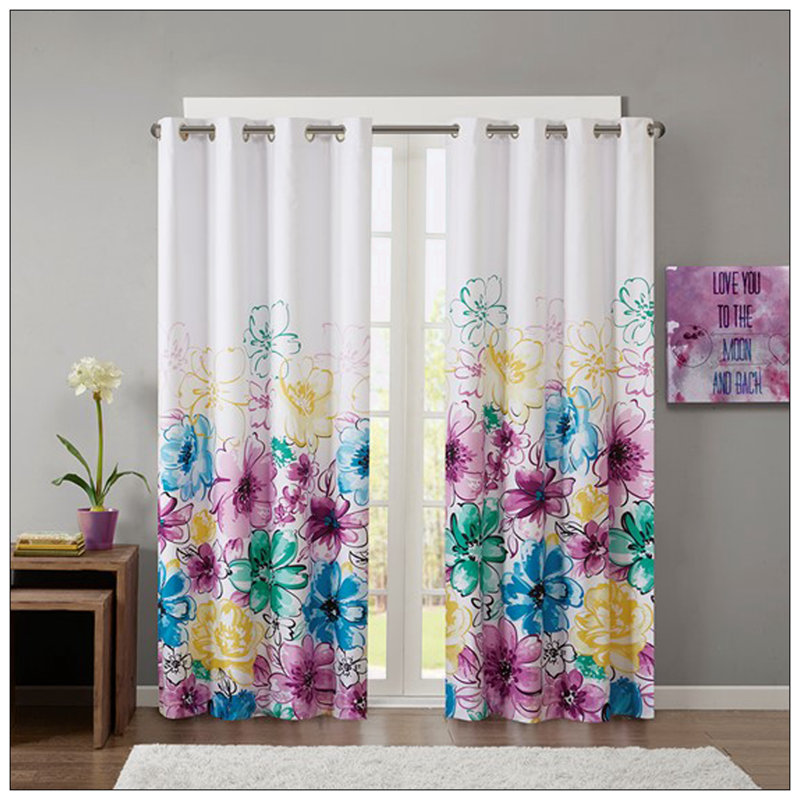 Noeleen Blackout Single Curtain Panel