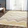 Raika Hand Tufted Wool Chevron Rug