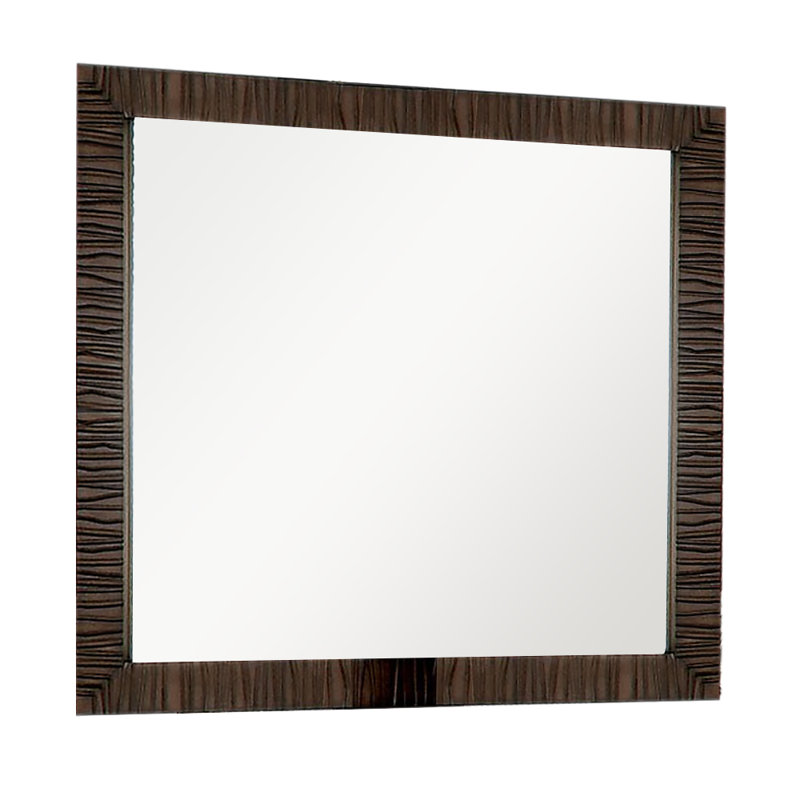 Miroir Leeandrea au fini cognac