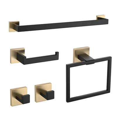5 - Piece Bathroom Hardware Set