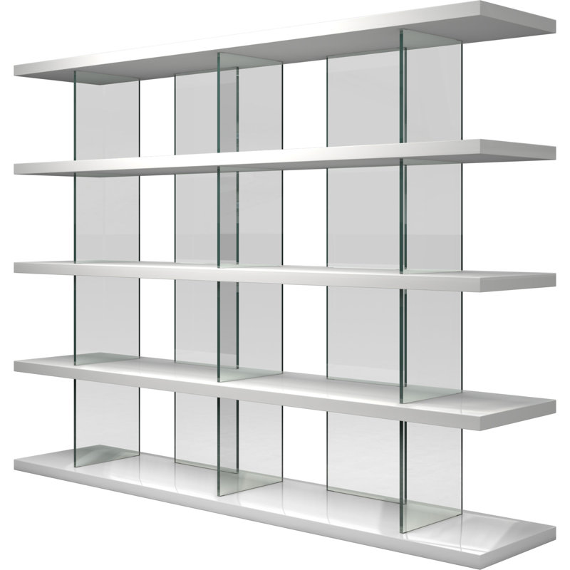Beekman Library Bookcase, White Lacquer