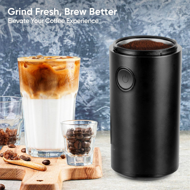 Chengdu Menghejia Technology Co., Ltd. Stainless Steel Electric Blade Coffee Grinder
