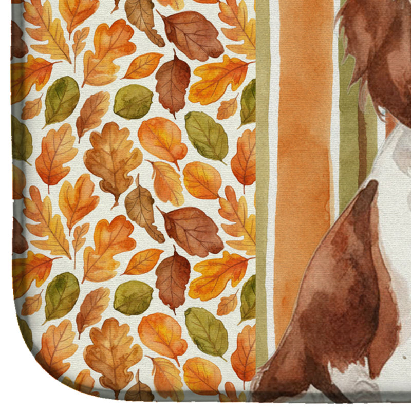 Tapis de séchage d'automne «Springer Spaniel»