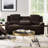 Adrialis Modern Sofa Madden Sofa Motion,Chenille