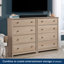 Commode 4 tiroirs 31,73 po Newquay-490226933