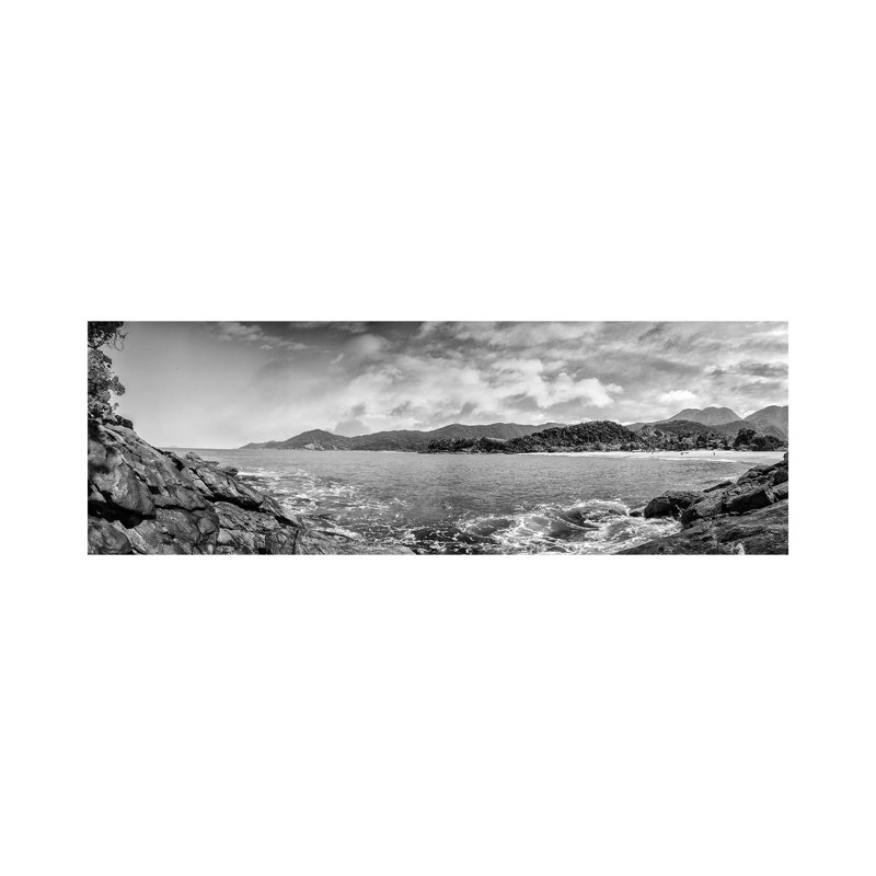 Beach Pano - Wrapped Canvas Panoramic Print, 50.8cm H x 152.4cm W x 1.905cm D