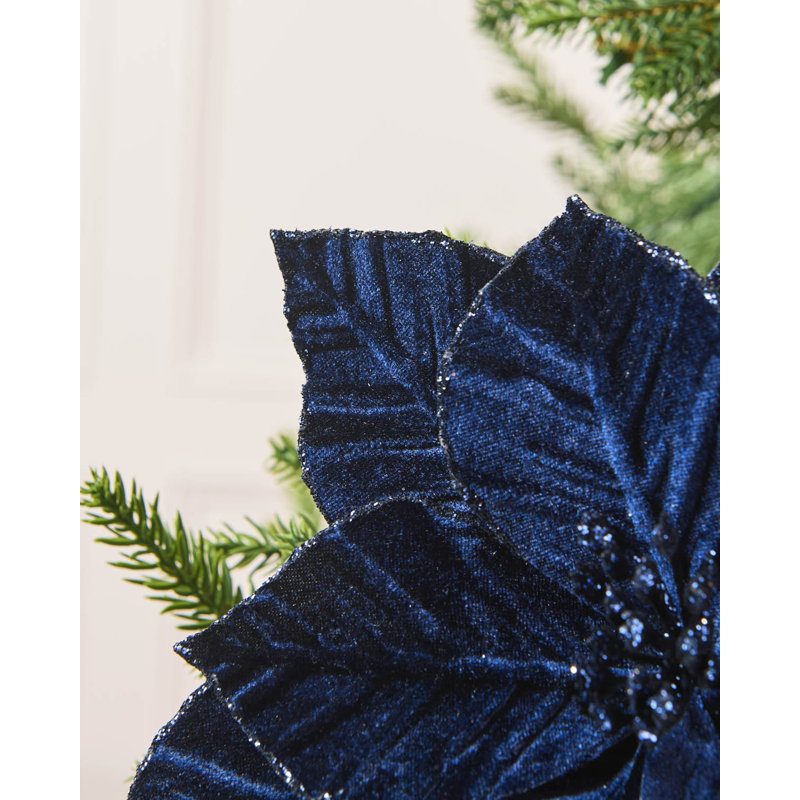 24cm Polystyrene Poinsettia Flower