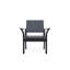 Chaise de café empilable en polymère de qualité marine Leeward Sling-98358871-98358883