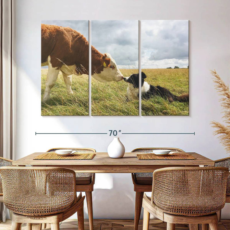 Cattle Dog, 42" H x 65" W